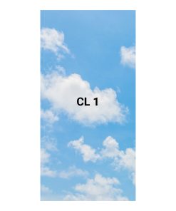 Background Foto Alas Foto Motif Awan Langit Biru Ukuran 100x50 - CL1
