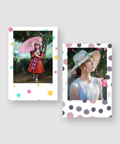 Cetak Foto 2R Polkadot Style