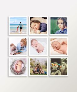 Cetak 9 Foto Square Mix Tile